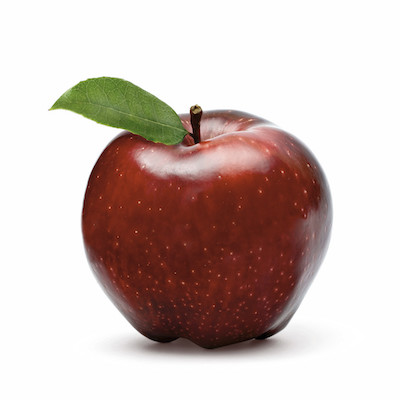 red apple